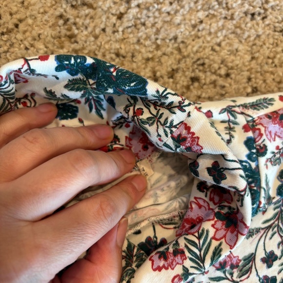 Peruvian Connection Glacier Flower T-Neck Women Multicolor Top Size M - Picture 7 of 7